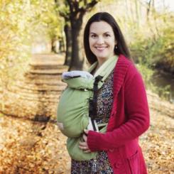 Storchenwiege BabyCarrier grün 