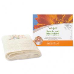 Woll-fühl Bauch-& Brustwickel (Babys & Kleinkinder) 