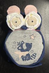 Windel-Eule "Winter" Gr. 74/80 