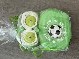 Windel-Eule "Fussball" Gr. 62/68 