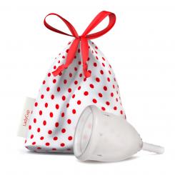 Ladycup transparent Grösse S 