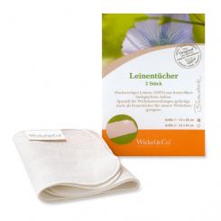 Leinentücher Grösse 1, 1 Paar 12x28cm 