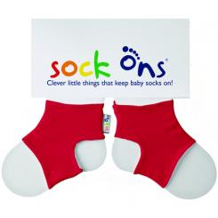 Sock Ons rot 6-12 Monate