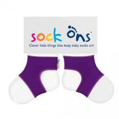 Sock Ons violett 0-6 Monate