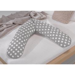Stillkissen Theraline "indie dots grau" 