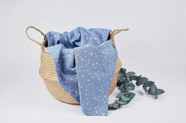 Limas Tragetuch stars blue night 