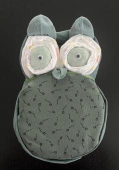 Windel-Eule "Drachen" Gr. 74/80 